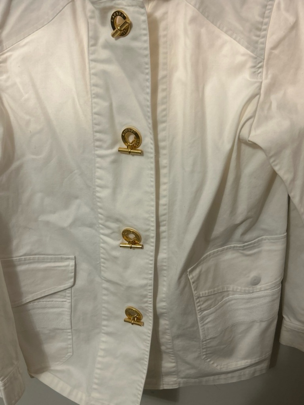 Lauren by Ralph Lauren button font jacket - Picture 2 of 7
